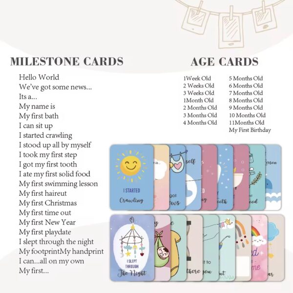 Little Love Notes- Milestone Cards - Image 4